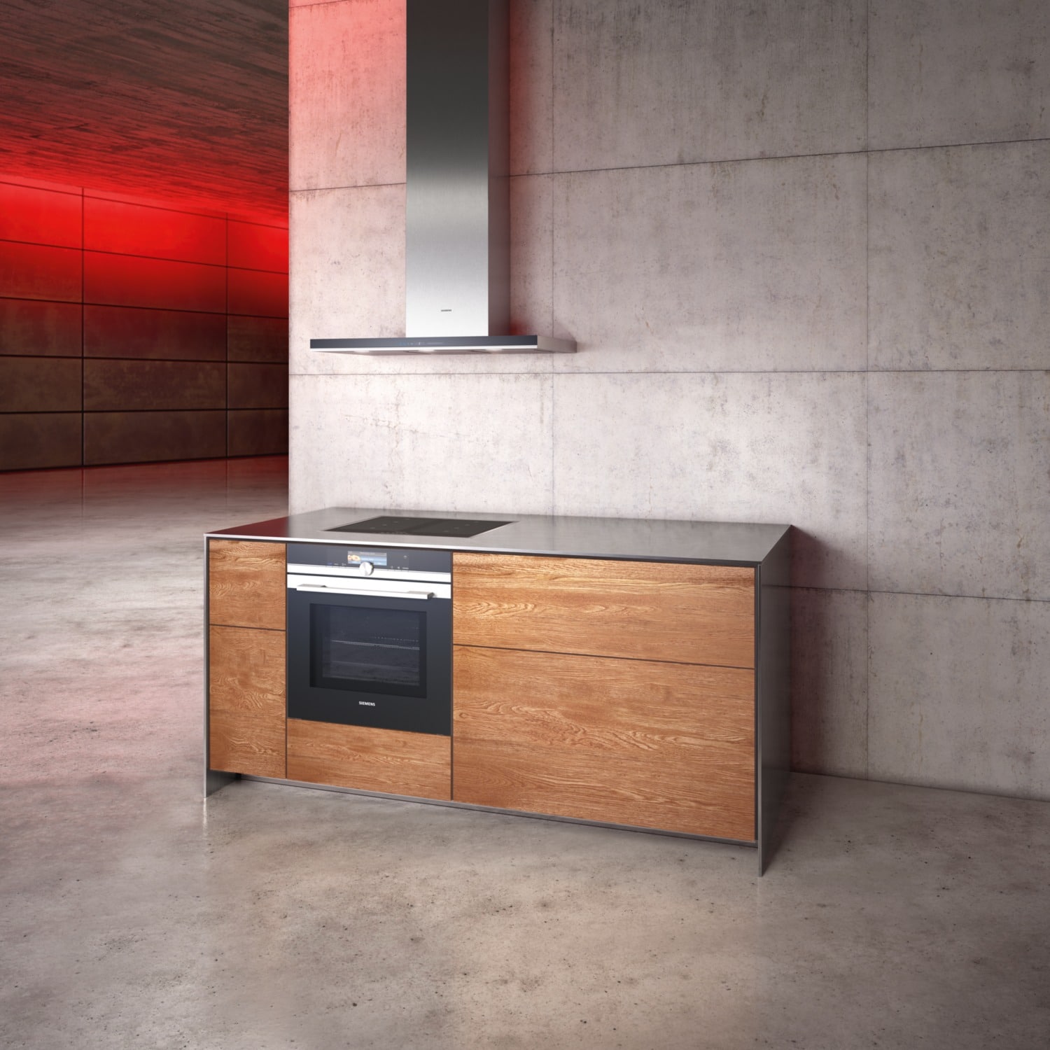 IQ700_Hood_Built_Under_Oven Elan Kitchens